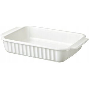 IKEA POETISK NACZYNIE ŻAROODPORNE KREMOWE 34x23 CM IKEA POETISK NACZYNIE ŻAROODPORNE KREMOWE 34x23 CM