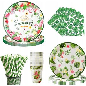 Inny producent IMPREZOWY ZESTAW 88SZT HAVAJSKI TROPICAL LUAU TALERZE KUBKI SERWETKI Inny producent IMPREZOWY ZESTAW 88SZT HAVAJSKI TROPICAL LUAU TALERZE KUBKI SERWETKI