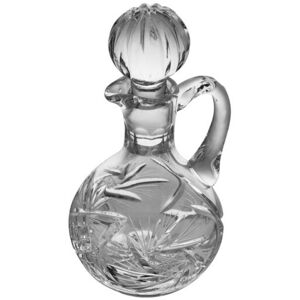 Zawiercie Huta Szkła Karafka kryształowa z korkiem 2103/5-247 Zawiercie Huta Szkła Karafka kryształowa z korkiem 2103/5-247
