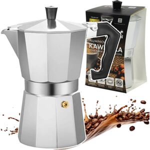 KARL HAUSMANN Kawiarka Aluminiowa 150ml 3x Espresso - Klasyczny Zaparzacz do Kuchenek KARL HAUSMANN Kawiarka Aluminiowa 150ml 3x Espresso - Klasyczny Zaparzacz do Kuchenek