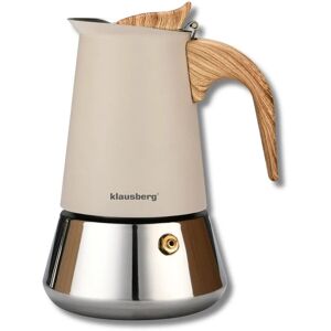 Inny producent Kawiarka stalowa espresso, 200 ml, indukcja, Klausberg KB-7994 Inny producent Kawiarka stalowa espresso, 200 ml, indukcja, Klausberg KB-7994
