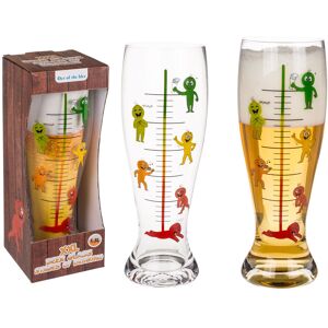 Kemis - House of Gadgets, Szklanka do piwa XL - Etapy picia Kemis - House of Gadgets, Szklanka do piwa XL - Etapy picia