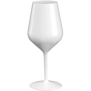 Zestaw 6 Niezniszczalnych Białych Szklanek na Wino i Koktajl Zestaw 6 Niezniszczalnych Białych Szklanek na Wino i Koktajl