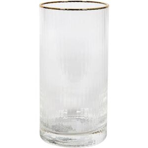 MPLCo Kieliszek szklanka Long Drink ZŁOTY PASEK 4 szt MPLCo Kieliszek szklanka Long Drink ZŁOTY PASEK 4 szt