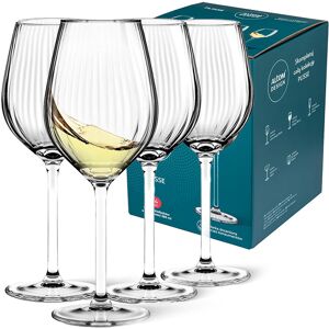 Kieliszki do wina Altom Design Plisse 380 ml Zestaw 4 sztuk Kieliszki do wina Altom Design Plisse 380 ml Zestaw 4 sztuk