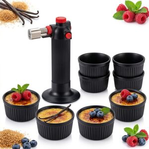 Sokomedica KOKILKI x8 FOREMKI 200 ML DO ZAPIEKANIA PALNIK DO CREME BRULEE ZESTAW 9 EL Sokomedica KOKILKI x8 FOREMKI 200 ML DO ZAPIEKANIA PALNIK DO CREME BRULEE ZESTAW 9 EL