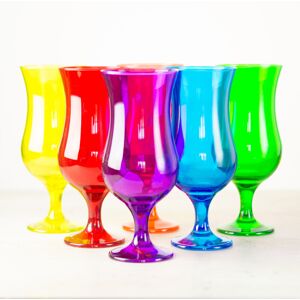 GLASMARK Kolorowe szklanki do drinków Hurricane 420 ml 6 szt GLASMARK Kolorowe szklanki do drinków Hurricane 420 ml 6 szt