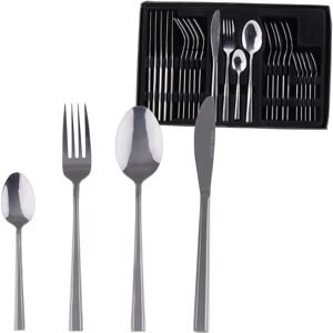 Prima Deco Komplet sztućców dla 6 osób w pudełku Roselio 24-elementy stal nierdzewna połysk Prima Deco Komplet sztućców dla 6 osób w pudełku Roselio 24-elementy stal nierdzewna połysk