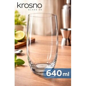 KROSNO S.A. KROSNO SZKLANKI HIGHBALL 640 ml DUŻE DO DRINKÓW 6 SZT KROSNO S.A. KROSNO SZKLANKI HIGHBALL 640 ml DUŻE DO DRINKÓW 6 SZT