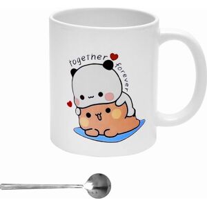 Inny producent KUBEK 330 ML CERAMICZNY ESTETYCZNY UROCZY ZABAWNY DUŻY KUBKI ŁYŻECZKA Inny producent KUBEK 330 ML CERAMICZNY ESTETYCZNY UROCZY ZABAWNY DUŻY KUBKI ŁYŻECZKA