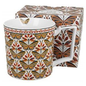 KUBEK PORCELANOWY DUŻY XXL DUO MOTYLE GEOMETRIC PAPILIO 650 ML KUBEK PORCELANOWY DUŻY XXL DUO MOTYLE GEOMETRIC PAPILIO 650 ML