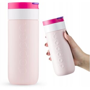 Kubek termiczny Dopper Travel Mug 400ml Berry Pink ciepłe zimne gazowane Kubek termiczny Dopper Travel Mug 400ml Berry Pink ciepłe zimne gazowane