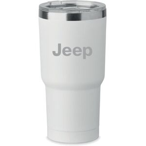 Midocean Kubek z podwójnymi ściankami 500ml Jeep Biały Midocean Kubek z podwójnymi ściankami 500ml Jeep Biały