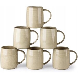 Bezmarkowe KUBKI DO KAWY herbaty 500ml zestaw 6 sztuk ceramiczne kubek duży Bezmarkowe KUBKI DO KAWY herbaty 500ml zestaw 6 sztuk ceramiczne kubek duży