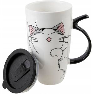 Inny producent LACHINEUSE Kubek Kawaii Kot 600ml Porcelana Japońska XXL Inny producent LACHINEUSE Kubek Kawaii Kot 600ml Porcelana Japońska XXL