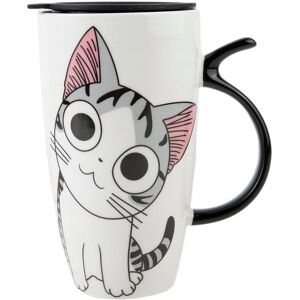 Inny producent LACHINEUSE Kubek Szczęśliwy Kot 600ml Porcelanowy Kawaii Prezent Inny producent LACHINEUSE Kubek Szczęśliwy Kot 600ml Porcelanowy Kawaii Prezent