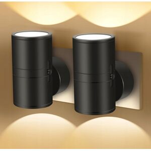 Inny producent LAMPKI NOCNE 2 SZTUKI AUTOMATYCZNE LED CZUJNIK ZMIERZCHU OBROTOWE POKÓJ Inny producent LAMPKI NOCNE 2 SZTUKI AUTOMATYCZNE LED CZUJNIK ZMIERZCHU OBROTOWE POKÓJ