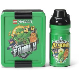 Inny producent LEGO(R) lunchset Ninjago zielony / AAALOE Inny producent LEGO(R) lunchset Ninjago zielony / AAALOE