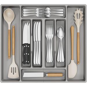 Inny producent Lifewit Organizer do szuflady na sztućce, wkładka na sztućce do kuchni, plastikowy uchwyt na sztućce na łyżki, widelce i noże, 8 przegródek, 52 x 42.. Inny producent Lifewit Organizer do szuflady na sztućce, wkładka na sztućce do kuchni, plastikowy uchwyt na sztućce na łyżki, widelce i noże, 8 przegródek, 52 x 42..