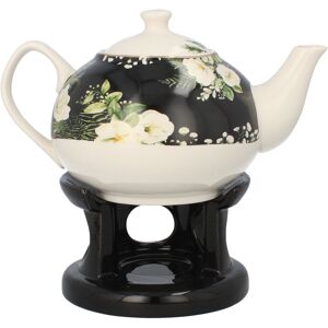 LIVELLO Czajnik dzbanek imbryk porcelanowy z podgrzewaczem 1000 ML LIVELLO Czajnik dzbanek imbryk porcelanowy z podgrzewaczem 1000 ML