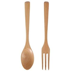 Inny producent Löffel Und Gabel Set Holz Leichte Natürliche Tragbare Inny producent Löffel Und Gabel Set Holz Leichte Natürliche Tragbare