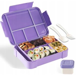 Inny producent Lunch Box z Przegródkami 1300ml Wodoszczelny dla Dzieci Inny producent Lunch Box z Przegródkami 1300ml Wodoszczelny dla Dzieci