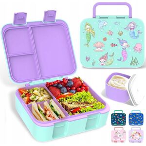 inna (Inny) LUNCHBOX BENTO DLA DZIECI SZCZELNY POJEMNIK NA DRUGIE ŚNIADANIE SYRENKA inna (Inny) LUNCHBOX BENTO DLA DZIECI SZCZELNY POJEMNIK NA DRUGIE ŚNIADANIE SYRENKA