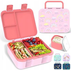 inna (Inny) LUNCHBOX BENTO DLA DZIECI SZCZELNY POJEMNIK NA DRUGIE ŚNIADANIE TĘCZA inna (Inny) LUNCHBOX BENTO DLA DZIECI SZCZELNY POJEMNIK NA DRUGIE ŚNIADANIE TĘCZA