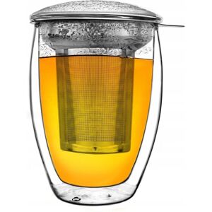 CREANO LUX ZAPARZACZ DO HERBATY ZIÓŁ SZKLANKA ŻAROODPORNA DMUCHANE SZKŁO 400ml CR CREANO LUX ZAPARZACZ DO HERBATY ZIÓŁ SZKLANKA ŻAROODPORNA DMUCHANE SZKŁO 400ml CR
