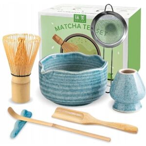 Inny producent MATCHA ZESTAW DO 7-CZĘŚCIOWY CERAMICZNA MISECZKA 500 ML Z DZIÓBKIEM SITKO Inny producent MATCHA ZESTAW DO 7-CZĘŚCIOWY CERAMICZNA MISECZKA 500 ML Z DZIÓBKIEM SITKO