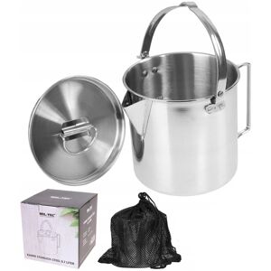 Mil-Tec Mil- Tec, Czajnik turystyczny, na ognisko. Stainless Steel, Srebrny, 700 ml Mil-Tec Mil- Tec, Czajnik turystyczny, na ognisko. Stainless Steel, Srebrny, 700 ml