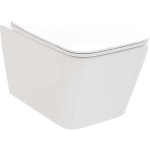 Miska ceramiczna Ravak WC Natural RimOff podwieszana z deską wolnoopadąjącą biała 1 szt Miska ceramiczna Ravak WC Natural RimOff podwieszana z deską wolnoopadąjącą biała 1 szt