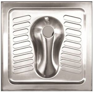 Faneco Miska ustępowa turecka stal szlachetna matowa Faneco Miska ustępowa turecka stal szlachetna matowa