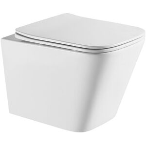 KUCHINOX Miska Ustępowa Wc Wisząca Bezkołnierzowa Z Deską Kvadrato Cycleon 2.0 Laveo KUCHINOX Miska Ustępowa Wc Wisząca Bezkołnierzowa Z Deską Kvadrato Cycleon 2.0 Laveo