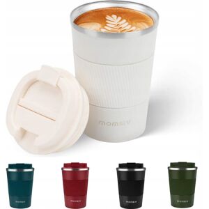 Inny producent Momsome Termiczny Kubek Do Kawy Izolacyjny 380ML Biały Inny producent Momsome Termiczny Kubek Do Kawy Izolacyjny 380ML Biały