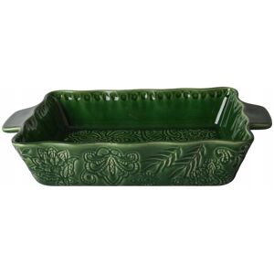 Skandi.pl NACZYNIE ŻAROODPORNE CERAMICZNE DUŻE 34cm DO PIEKARNIKA PROSTOKĄTNE ZIELONE Skandi.pl NACZYNIE ŻAROODPORNE CERAMICZNE DUŻE 34cm DO PIEKARNIKA PROSTOKĄTNE ZIELONE