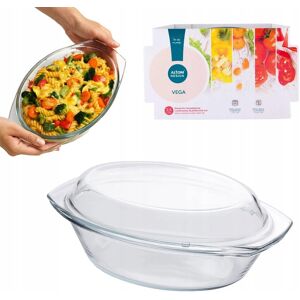 Naczynie żaroodporne do zapiekania z pokrywą Altom Design Vega owalne 2,5 l Naczynie żaroodporne do zapiekania z pokrywą Altom Design Vega owalne 2,5 l