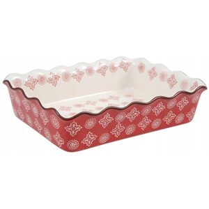 Inny producent NACZYNIE ŻAROODPORNE ŚWIĄTECZNE forma do pieczenia czerwona prezent duża Inny producent NACZYNIE ŻAROODPORNE ŚWIĄTECZNE forma do pieczenia czerwona prezent duża