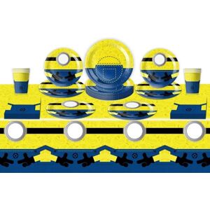 Inny producent Oro Party Zestaw Dekoracji na stół Minionki talerzyki kubki serwetki obrus Inny producent Oro Party Zestaw Dekoracji na stół Minionki talerzyki kubki serwetki obrus