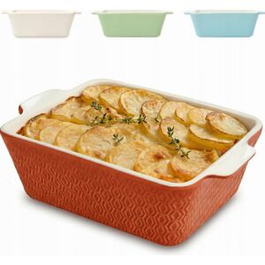 Inny producent OSÓB CERAMICZNE 2 WYSOKIE PROSTOKĄTNE CZERWONE ZAPIEKANIE PIECZENIE Inny producent OSÓB CERAMICZNE 2 WYSOKIE PROSTOKĄTNE CZERWONE ZAPIEKANIE PIECZENIE