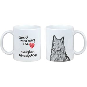 Inny producent Owczarek belgijski kubek z psem good morning Art-Dog Inny producent Owczarek belgijski kubek z psem good morning Art-Dog