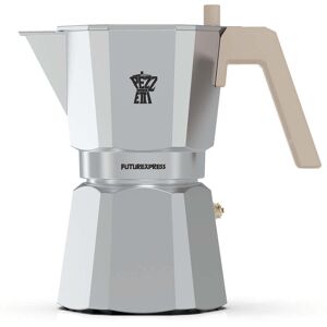 NPC PEZZETTI FUTUREXPRESS Aluminiowa kawiarka (6 filiżanek) - Srebrny NPC PEZZETTI FUTUREXPRESS Aluminiowa kawiarka (6 filiżanek) - Srebrny