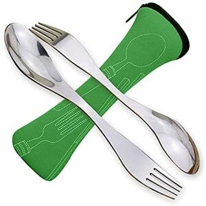 SwirlColor - Spork - Stal nierdzewna - 2 szt - Sztućce SwirlColor - Spork - Stal nierdzewna - 2 szt - Sztućce
