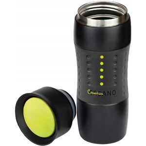 CREANO PREMIUM PODRÓŻNY TERMOS KUBEK TERMICZNY NA KLIK STAL NIERDZEWNA 420ml CR CREANO PREMIUM PODRÓŻNY TERMOS KUBEK TERMICZNY NA KLIK STAL NIERDZEWNA 420ml CR