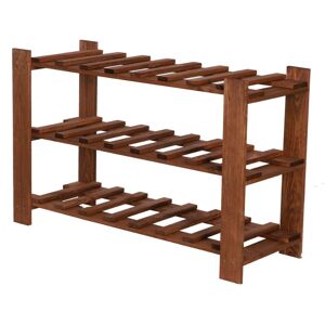 Inny producent Regał Na Butelki Drewniany B22R 50X80X28 3 Półki Brązowy Olejowany Drewno Sosnowe Brązowy B22R_050X080X28_R0F1 / Wamar-Sosenka Inny producent Regał Na Butelki Drewniany B22R 50X80X28 3 Półki Brązowy Olejowany Drewno Sosnowe Brązowy B22R_050X080X28_R0F1 / Wamar-Sosenka