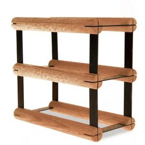 Inny producent Regał Na Wino Stojak Na 2 Butelki Szklane/ Pet — Rw-8/ 1X2 — Brązowy Brązowy Metal + Drewno Rw-8-1X2-2_O_Br / Wamar-Sosenka Inny producent Regał Na Wino Stojak Na 2 Butelki Szklane/ Pet — Rw-8/ 1X2 — Brązowy Brązowy Metal + Drewno Rw-8-1X2-2_O_Br / Wamar-Sosenka