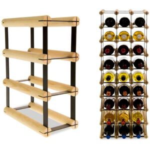 Inny producent Regał Na Wino Stojak Na 3 Butelki Szklane/ Pet — Rw-8/ 1X3 — Surowy Naturalny Metal + Drewno Rw-8-1X3-3 / Wamar-Sosenka Inny producent Regał Na Wino Stojak Na 3 Butelki Szklane/ Pet — Rw-8/ 1X3 — Surowy Naturalny Metal + Drewno Rw-8-1X3-3 / Wamar-Sosenka