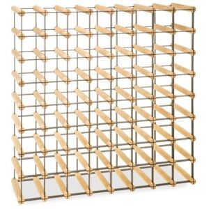 Wamar-Sosenka - RW-8-8x8-64 - Natural - Metal - Regał na wino Wamar-Sosenka - RW-8-8x8-64 - Natural - Metal - Regał na wino