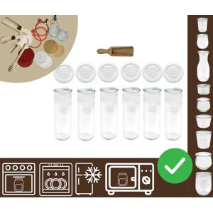 Inny producent Słoiki WECK 6szt/ plastikowe wieko, miarka słoik 600ml CYLINDER / Wamar-Sosenka Inny producent Słoiki WECK 6szt/ plastikowe wieko, miarka słoik 600ml CYLINDER / Wamar-Sosenka