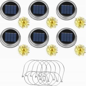 Inny producent SOLARNA 6 SZTUK LAMPKA LED OGRODOWA ŚWIETLNA WODOODPORNA Inny producent SOLARNA 6 SZTUK LAMPKA LED OGRODOWA ŚWIETLNA WODOODPORNA